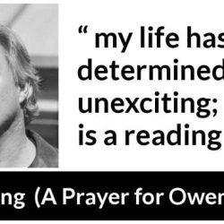 A prayer for owen meany quotes